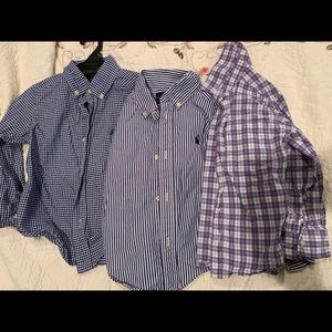 2 Ralph Lauren polo and 1 Carter